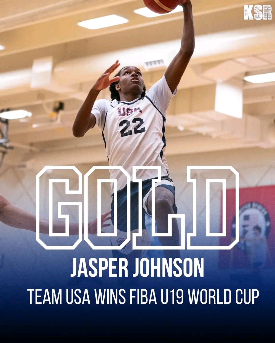Jasper Johnson is returning to his Old Kentucky Home with a Gold Medal.