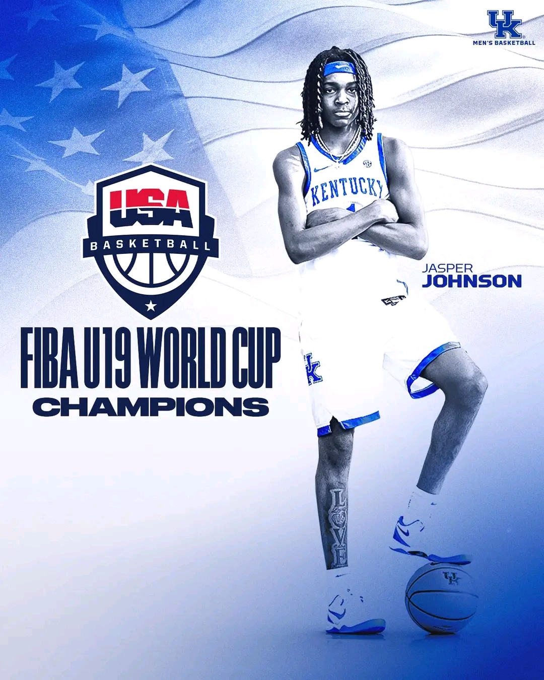 Congrats to @bruhjasperj and @usabasketball for winning the GOLD medal in the FIBA U19 World Cup.