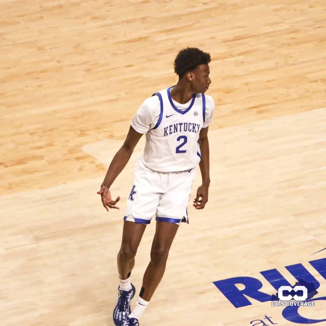 BREAKING: Kentucky Men’s Basketball’s Jaxson Robinson has signed an Exhibit-10 contract with the Cleveland Cavaliers, per Draft Express’ Jon Chepkevich.