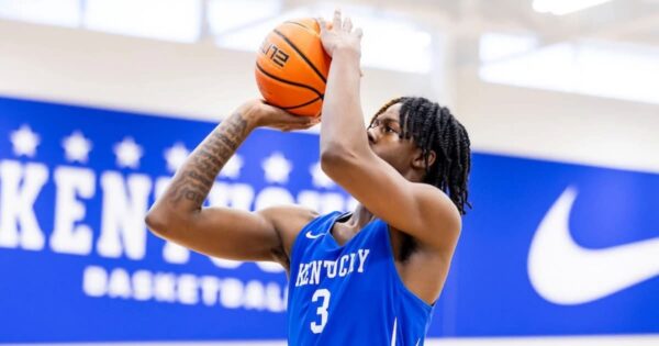 Kam Williams explains why he committed to Kentucky early in transfer window.