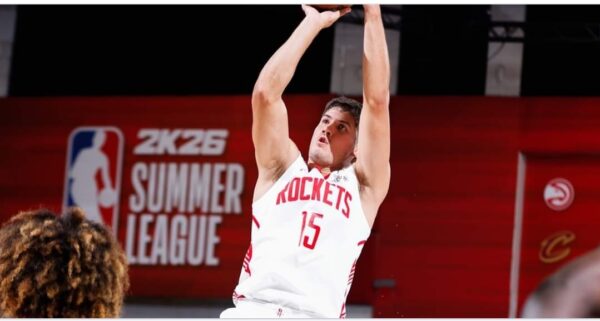 Reed Sheppard might just be too good for NBA Summer League.  The former Wildcat went for 28 points, eight rebounds, four assists, four steals, and three blocks last night.